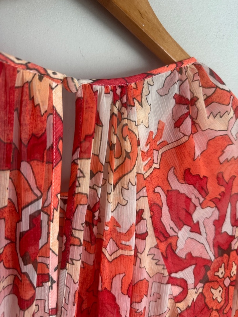 CINQ A SEPT Sunnina Damask Midi Dress 14 - Picture 12 of 15